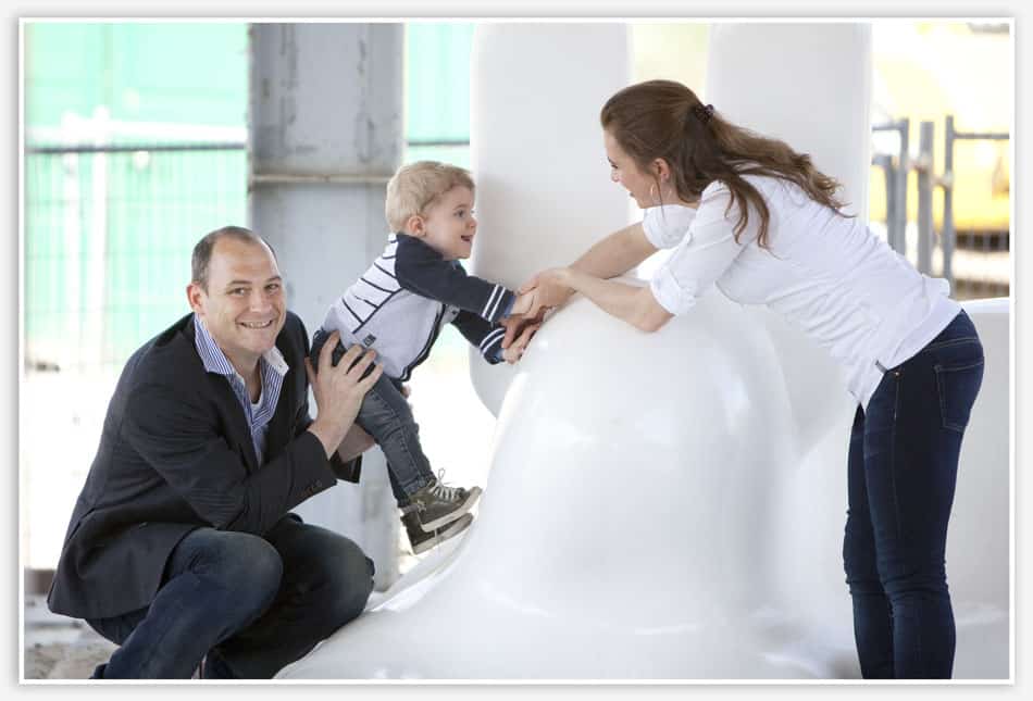 Voor het pand van Piet Hein Eek 