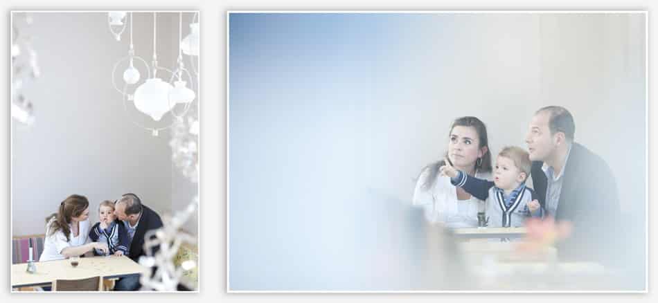 Sfeervolle foto's in het restaurant van Piet Hein Eek