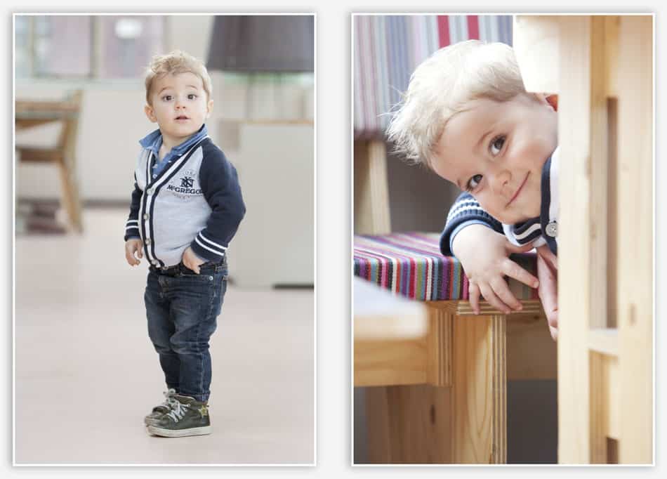 Kinderfoto's bij Piet Hein Eek