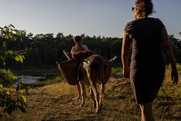 Soulmates Images_Familie-uitjes_15_zonsondergang tijdens de ezelwandeling