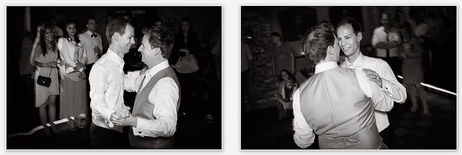 Openingsdans van de bruidegommen