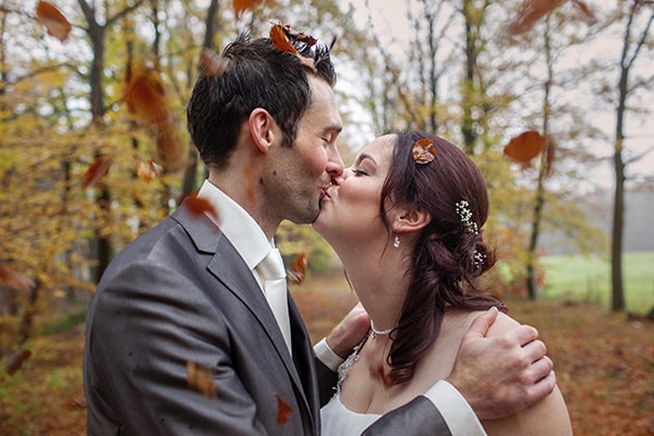 Trouwfotografie in de herfst