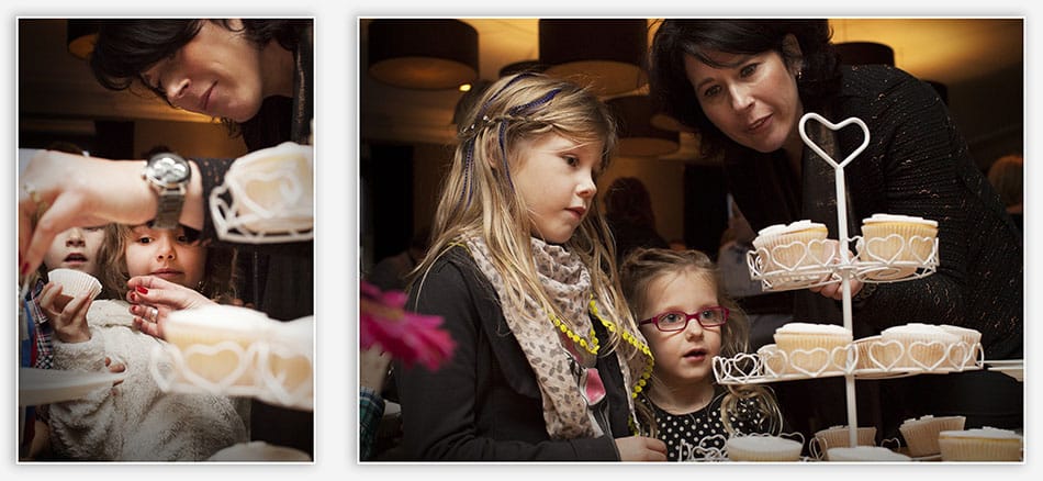 Trouwreportage Bergeijk Cupcakes voor de bruidskinderen