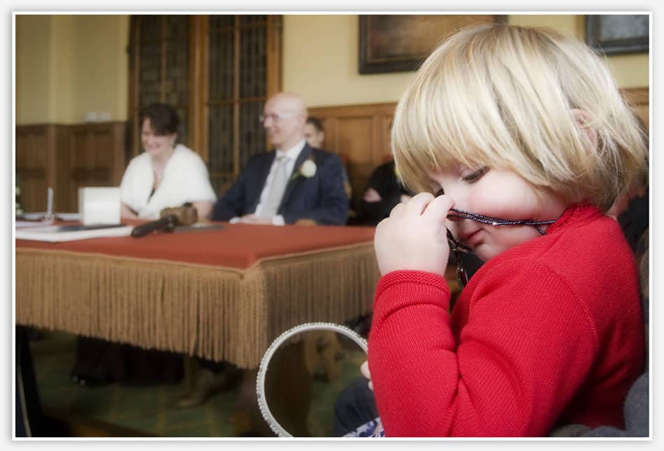 Trouwceremonie in het gemeentehuis van Vught