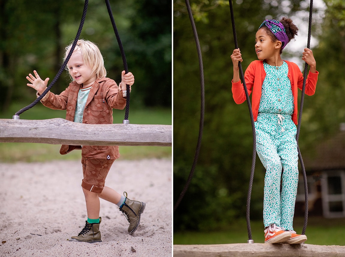 kinderen spelen in speeltuin Beekse Bergen