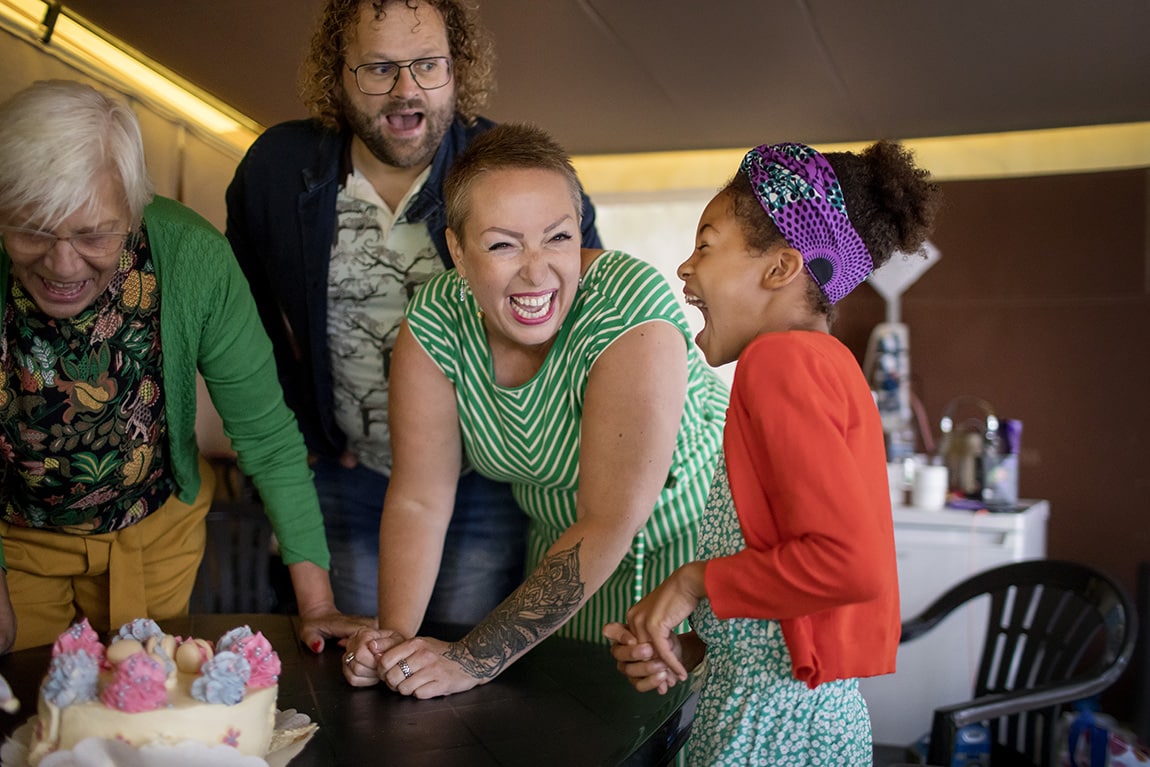 Verassingstaart maakt bekend dat het een meisje word