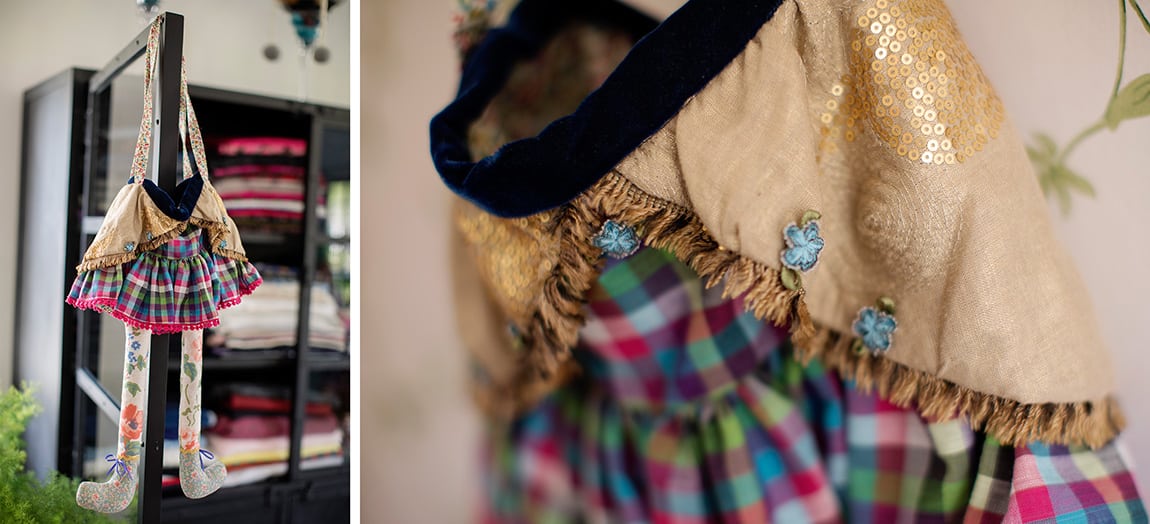 Tasje met leuke details