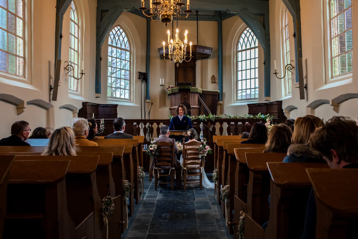 Bruidspaar in Keifhoekkerk