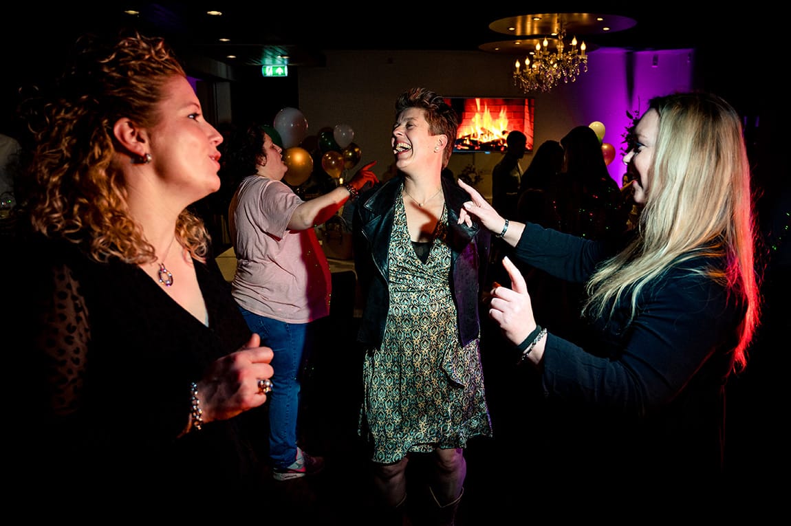 Dansen op de trouwerij