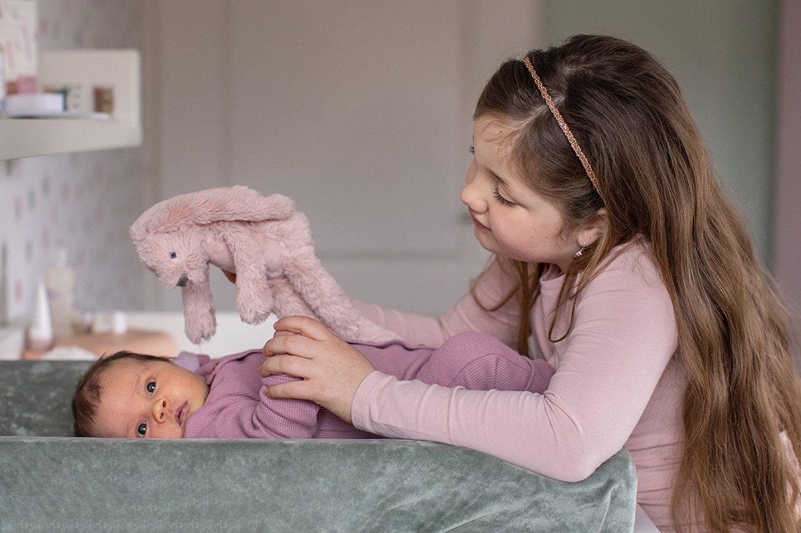 Newbornreportage thuis 