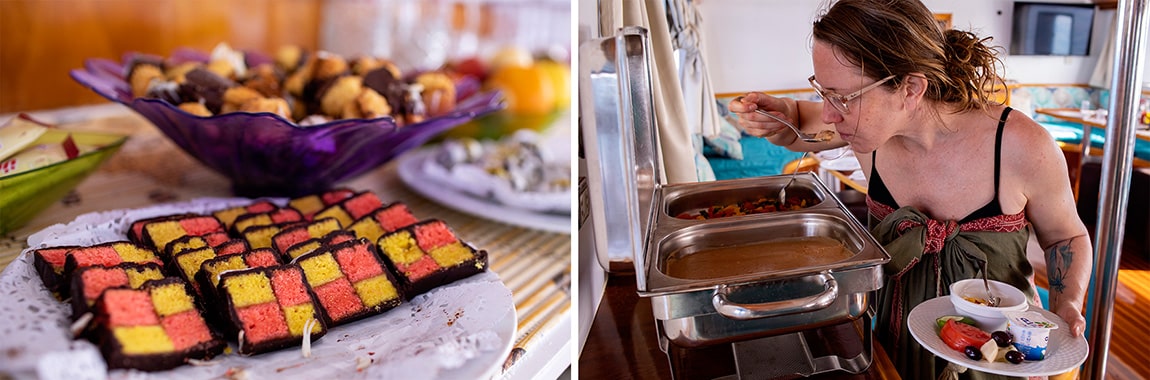 Verwennerij op de boot