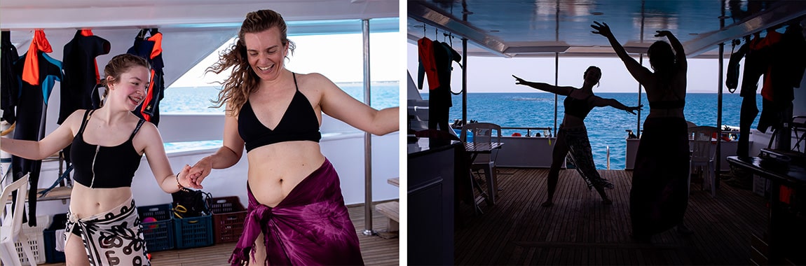 Genieten van samen dansen