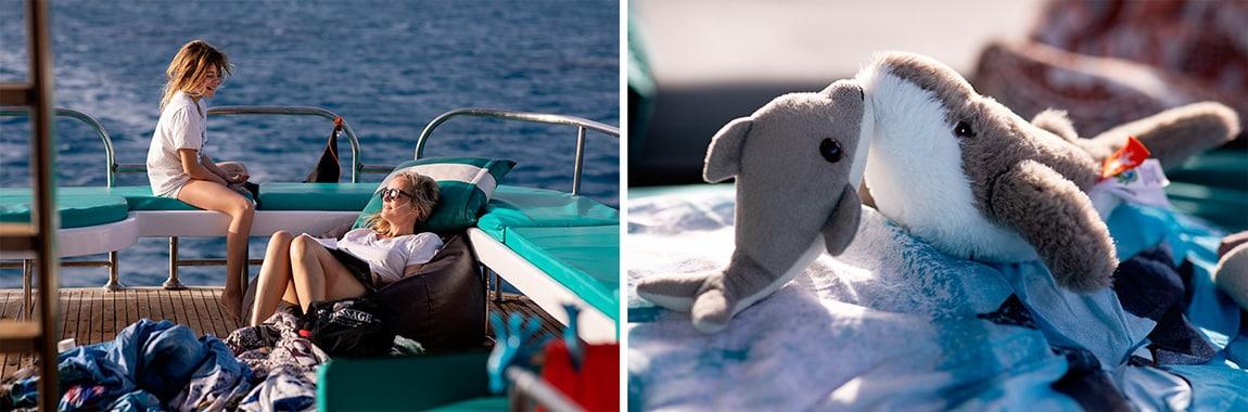 Ochtendstemming op de boot