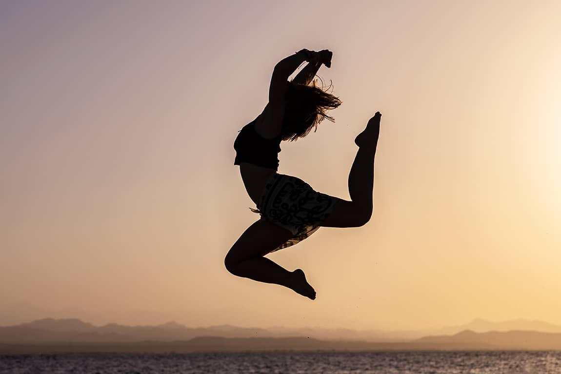 Danseres voelt zich levendig 