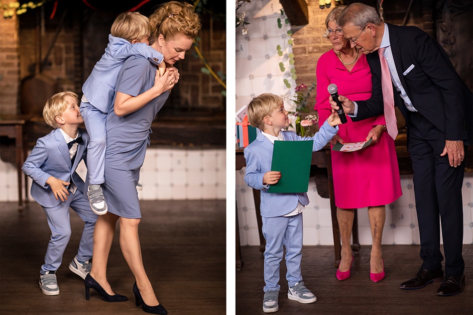 Kleinkinderen op je 50-jarige huwelijk