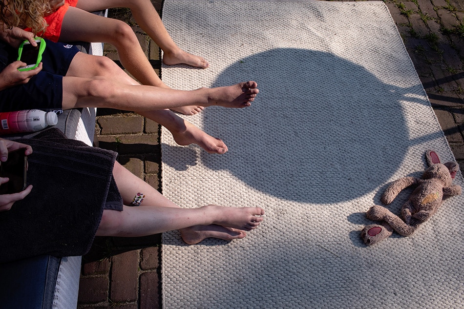 Even chillen tijdens de Day in a life reportage