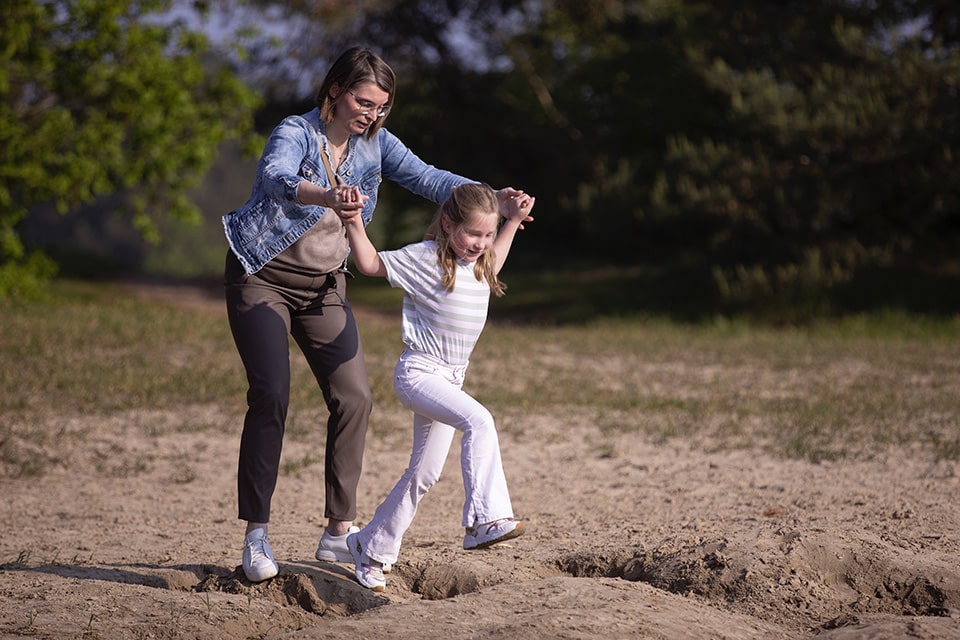 Moeder-dochter-plezier