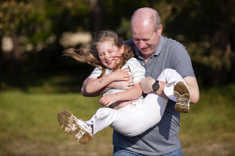 Vader-dochter-plezier